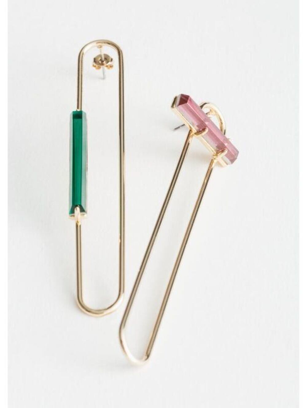 & Other Stories Tubular Wire Earrings